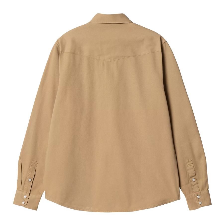L/S Santa Fe Shirt camicia da uomo Carhartt WIP | I03438407EGD
